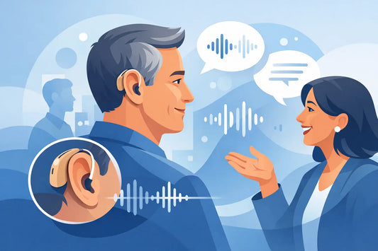 Amplificador auditivo para conversar melhor