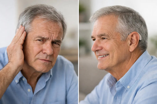 Antes e depois na audição: o que muda