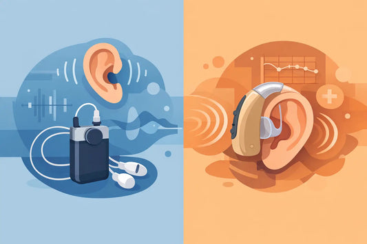 Diferença entre amplificador e aparelho auditivo