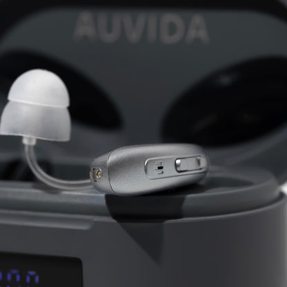 AUVIDA Essential — Amplificador Pessoal de Som (Par)